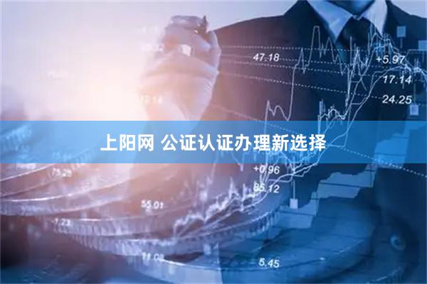上阳网 公证认证办理新选择